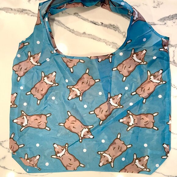 NWOT Large Nylon Reusable Shopper Tote - Picture 15 of 16